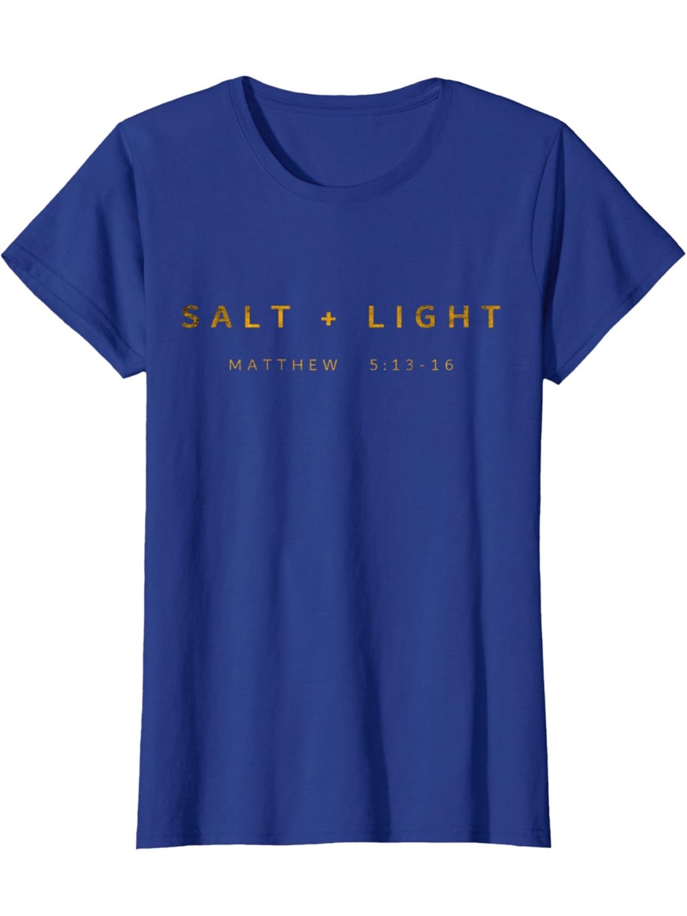 Salt + Light Royal Blue Graphic Tee
